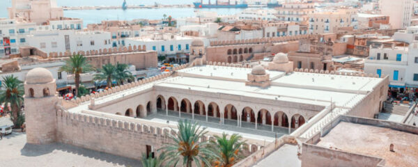 Vue panoramique de la ville de Sousse